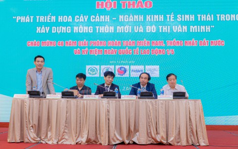 Hoa cây cảnh ngành kinh tế sinh thái làm giàu cho Việt Nam